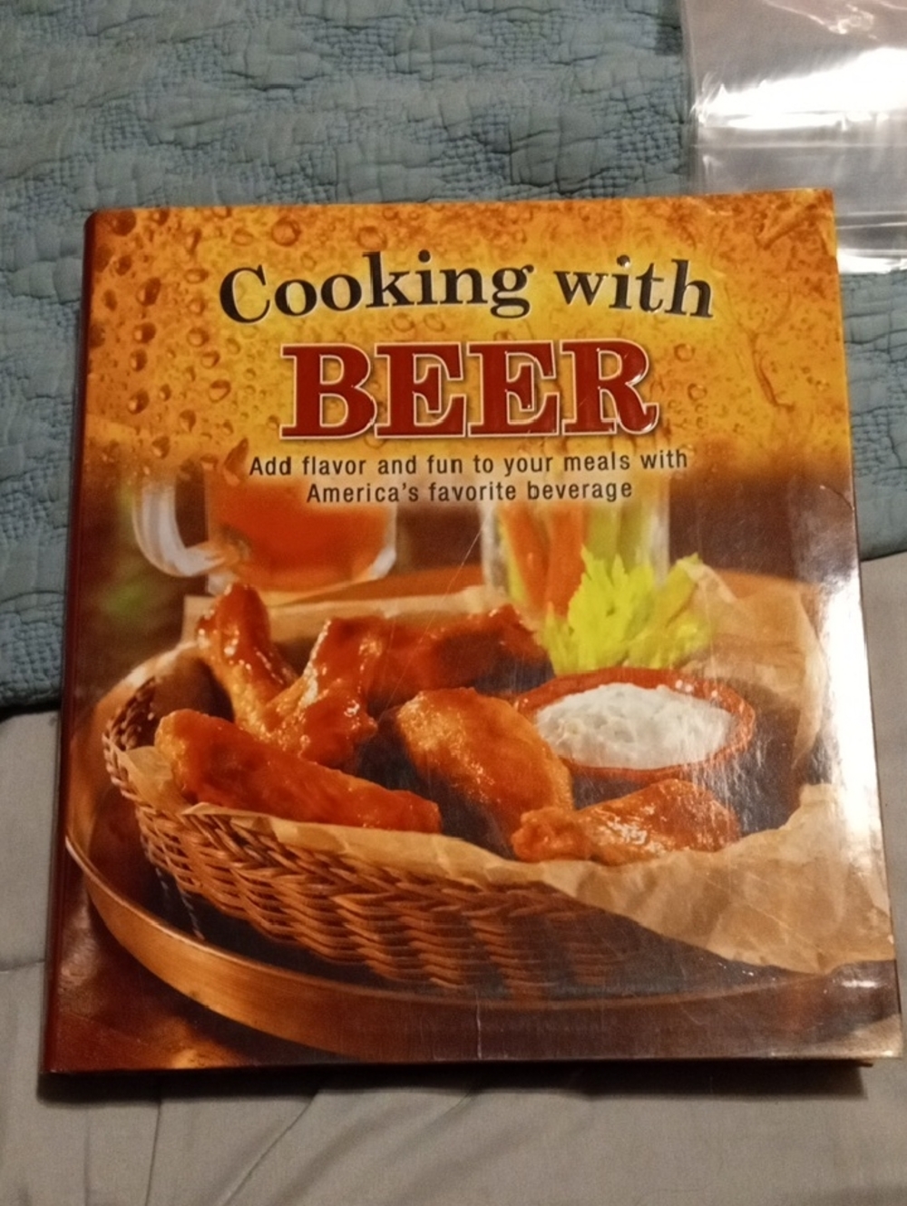 Cooking with Beer Cookbook - Orange Cover